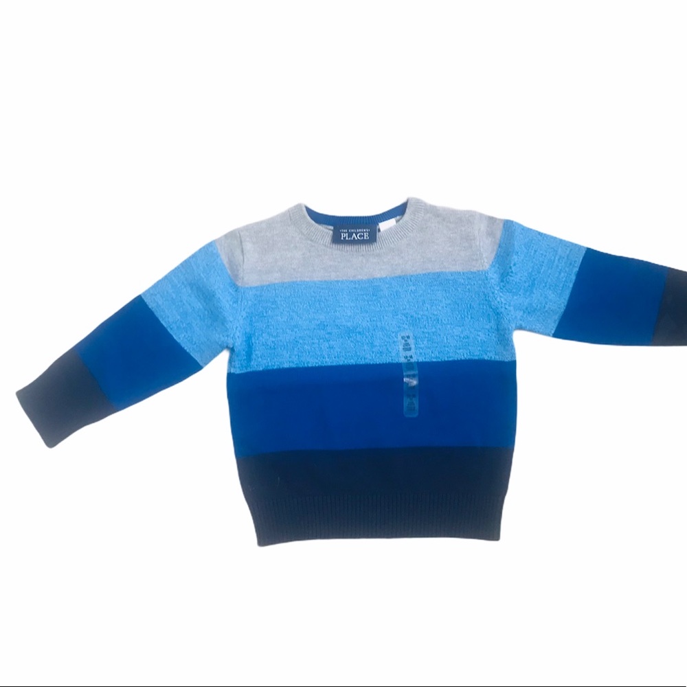 2 for 30.00.  CHILDREN’S PLACE | Blue Striped Long Sleeve Top